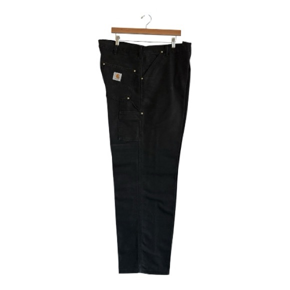 Carhartt Men's Black Double Knee Work  Cargo Jeans - Picture 1 of 6